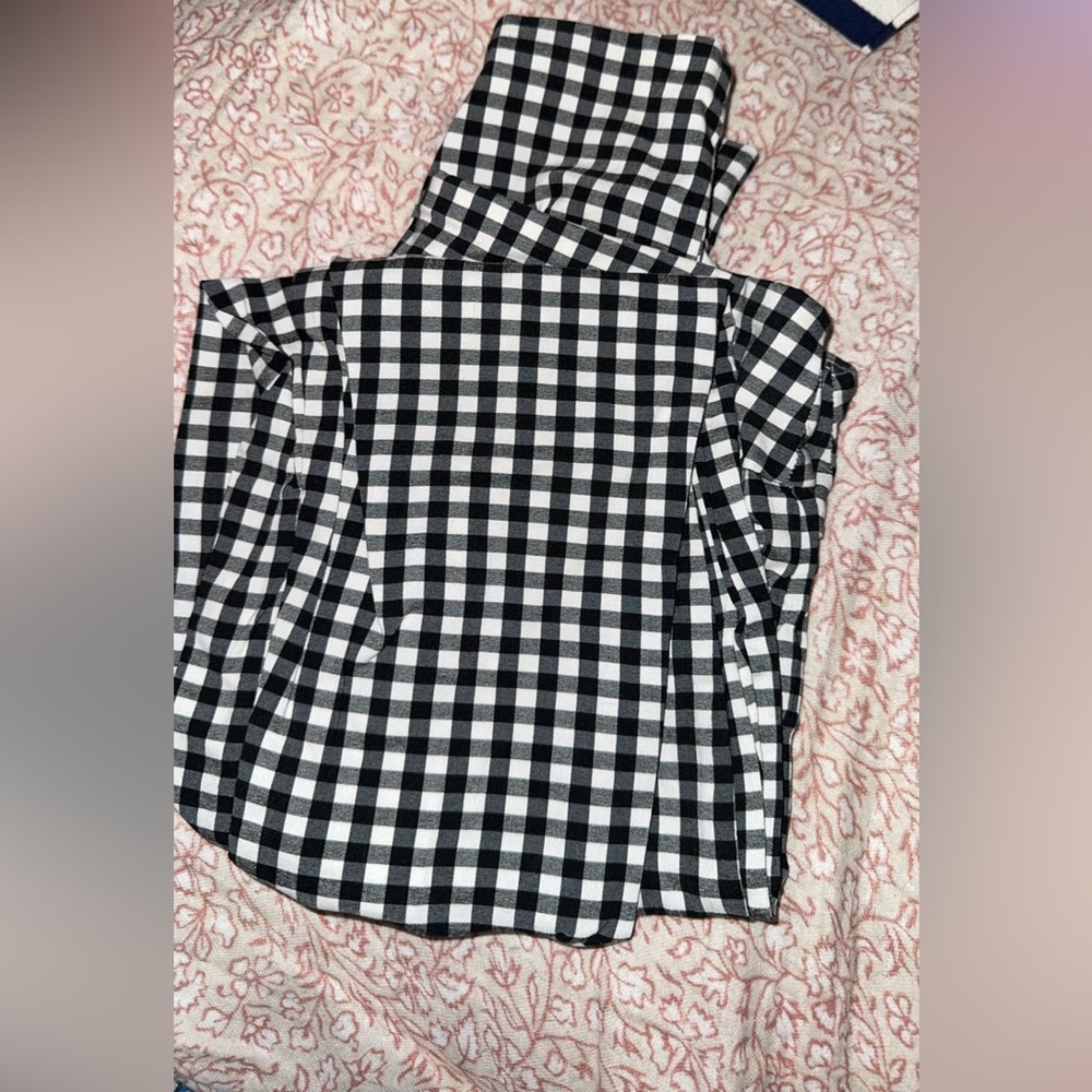 Black & White Plaid Leggings